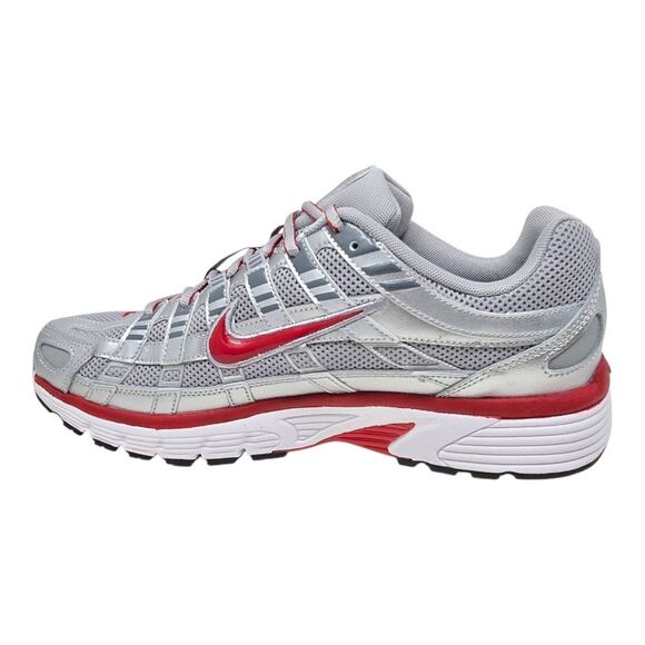 Nike P 6000 Metallic Silver Gym Red Running Mens Size 11 Cool Grey CD6404 024 - Picture 3 of 11